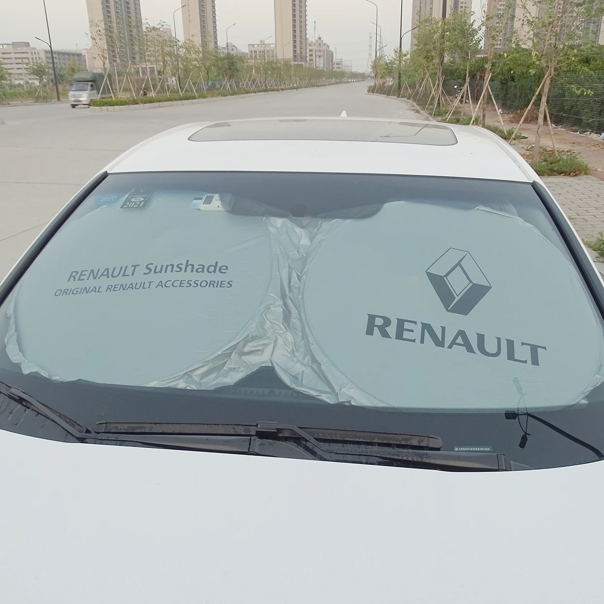 Солнцезащитный козырек для лобового стекла автомобиля Renault Clio Duster Megane 3 4 2 Logan Koleos