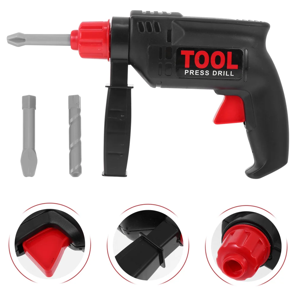 

1 Set Children Simulation Repairing Tool Educational Plaything Set (Black)