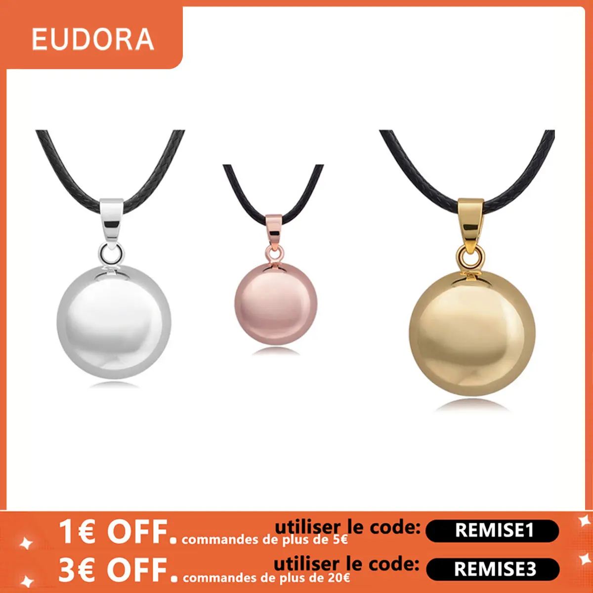 5 шт./лот Eudora Harmony Bola Ball медный металлический подвесной шар колокольчик подвеска