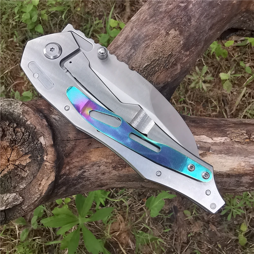 Стальной складной нож высокой твердости инструмент для самозащиты острые