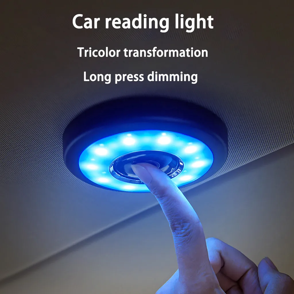 Универсальный автомобильный внутренний светильник для чтения с USB зарядкой на