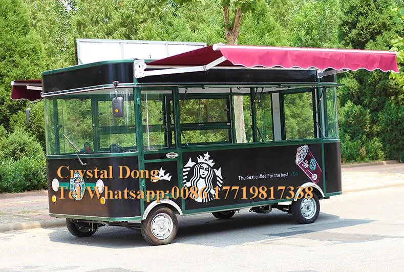 Уличный продовольственный киоск и телефон мобильный грузовик трейлер торговые