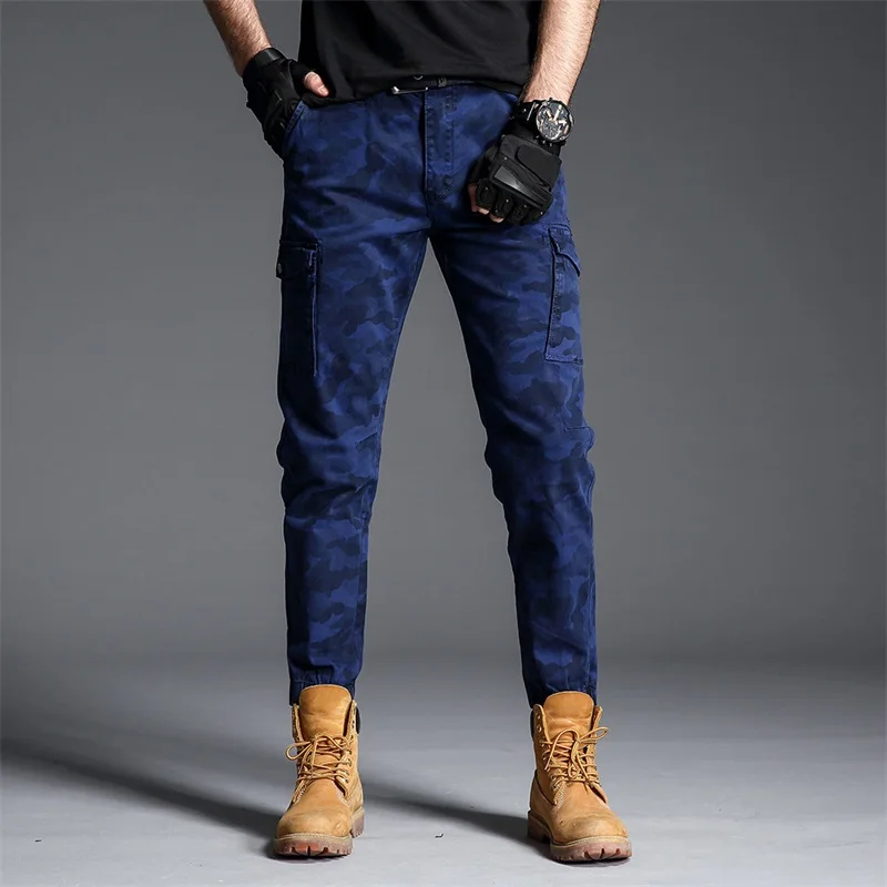 COMLION 2019 Spring Summer Fashion Trousers New Casual Pants Men Cotton Slim Fit Chinos Male Brand Clothing Plus Size Tops F52 | Мужская