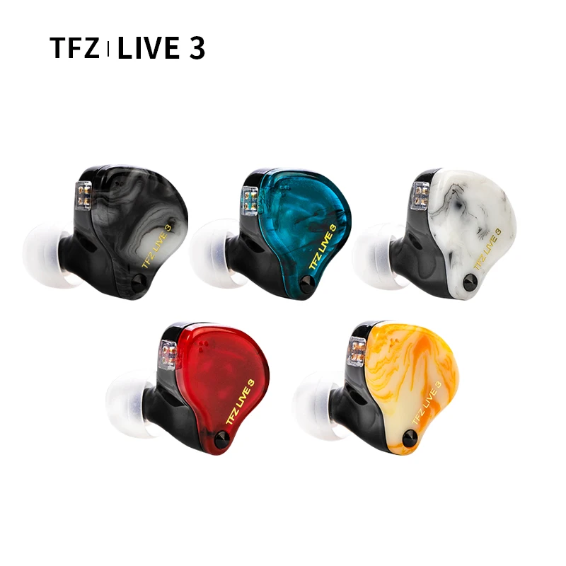 

Наушники-вкладыши TFZ LIVE 3 с двойной магнитной цепью, графиновый динамический драйвер, 2 контакта, 0,78 мм, hi-fi монитор с басом, спортивные наушни...