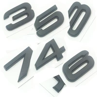 oem abs nameplate compatible for audi rs 3 4 5 6 7 8 rs3 rs4 rs5 rs6 rs7 rs8 matte black emblem 3d trunk logo badge compact