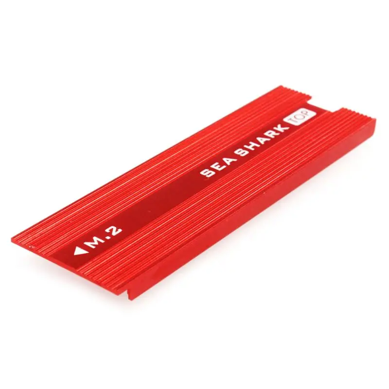 Алюминиевый лист теплоотвод NVME NGFF M.2 U.2 теплоотвод теплопроводность силиконовый вафельный кулер Q39D