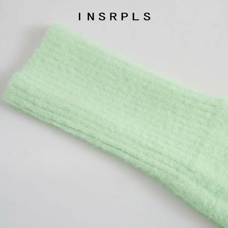 

INSRPLS Women Fashion Gem Buttons Cropped Knitted Cardigan Sweater Vintage V Neck Long Sleeve Female Outerwear Chic Tops