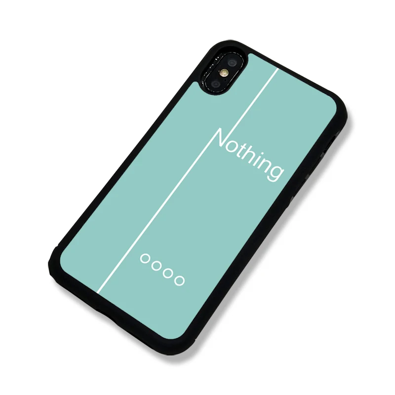 Мягкий силиконовый чехол для телефона bigflower mint color nothing letter design sense iPhone 6s plus