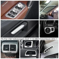 pillar a stereo speaker seat adjust wrench cover trim matte interior for vw volkswagen golf 7 7 5 mk7 hatchback 2014 2019