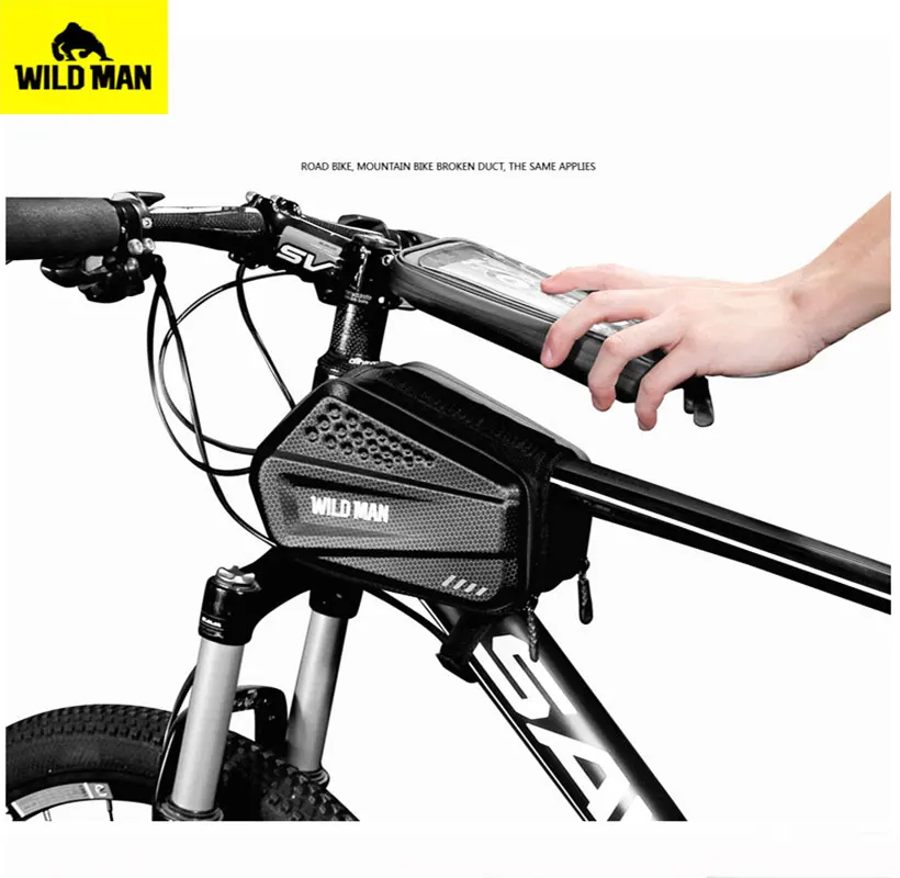 WILD MAN велосипедный передний Топ труба рамка сумка для велоспорта непромокаемый