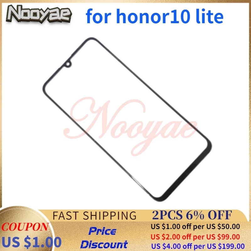 Стеклянный экран Novaphopat 10 шт./лот для Honor Lite стеклянная линза передняя внешняя