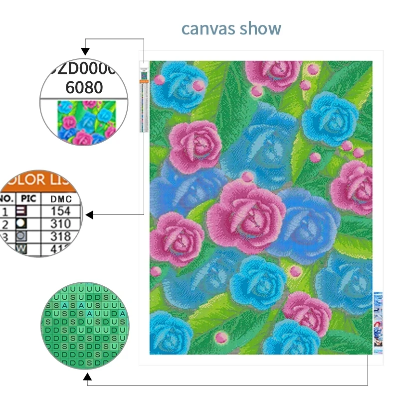 RUOPOTY алмазная живопись Раннее поступление вышивка 5D своими руками крестиком