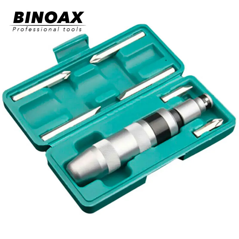 BINOAX 7 шт. Профессиональный портативный ударный шуруповерт для ослабления замороженных болтов и упрямых крепежей