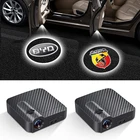 Проектор логотипа двери автомобиля, лампа приветственного светильник для BMW, Citroen, HONDA, VOLVO, Hyundai, TOYOTA, Peugeot, NISSAN, Chevrolet, FORD, MAZDA, Suzuki, 2 шт.