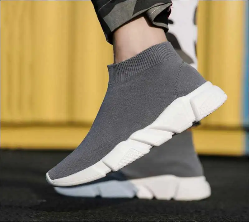 Breathable Mesh Men Shoes Casual Lightweight Comfortable Walking Man Sneakers Fashion Slip-On Footwear Male Zapatillas |