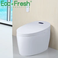 ecofresh bathroom ceramic concealed tank electric automatic intelligent toilet with remote control smart wc