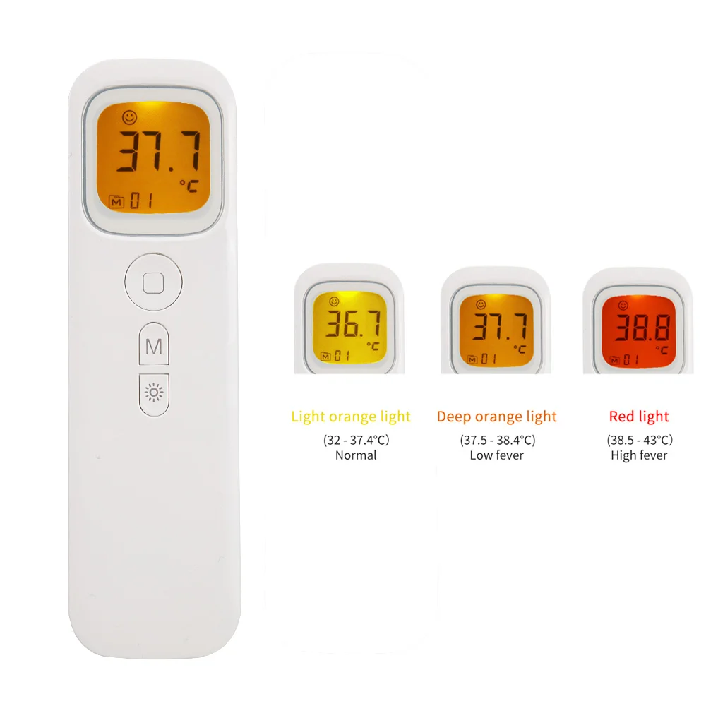 DM300 ручной инфракрасный термометр LCD Бесконтактный ИК измерение температуры