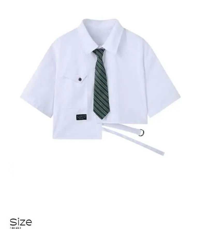 Новинка лета 2022 комплект униформы Jk Женская Корейская версия рубашка с длинным