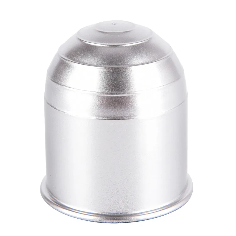 

1Pc 50mm Diameter Chrome Plastic Flange Tow Bar Ball Cover Cap Car Towing Hitch Towball Protect