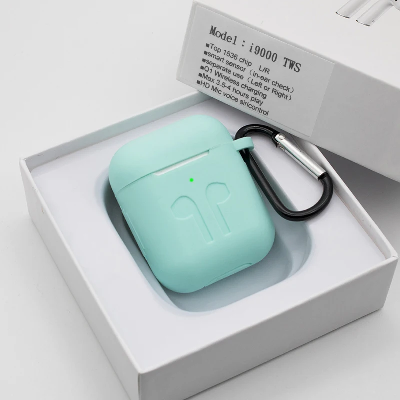 I9000 TWS Bluetooth наушники Pop up 3 Batterij 1:1 Реплика с QI Draadloze Opladen 5,0 Oortelefoon 8D Geluid PK I200 I500