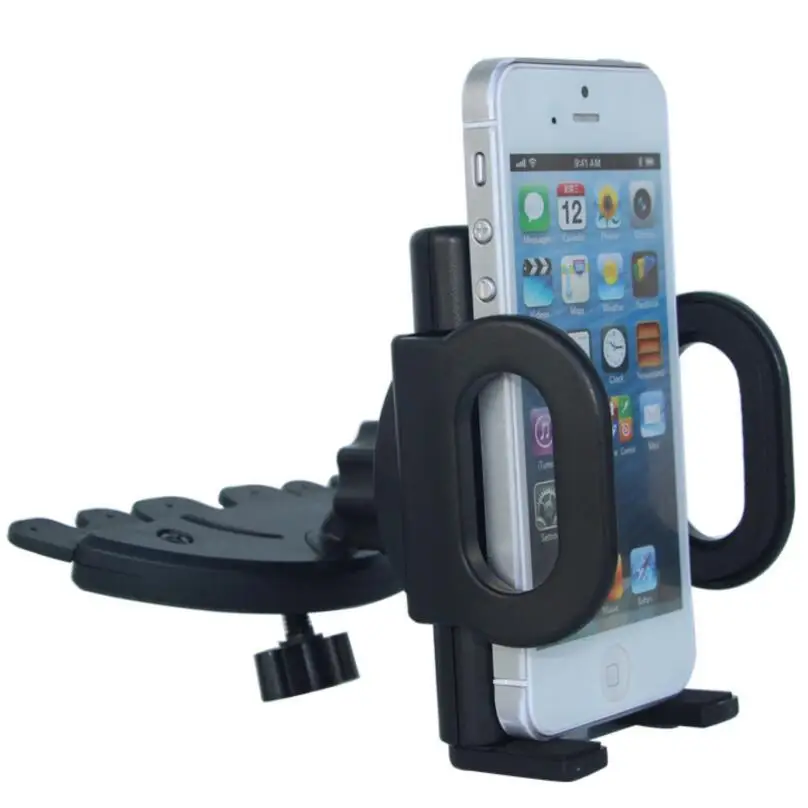 360 градусов в отверстии пазе для компакт дисков мобильный телефон держатель