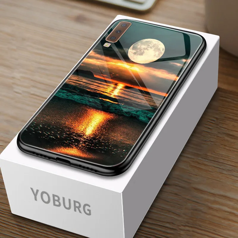 N Глянцевый чехол для samsung A50 A30 A10 A40 A70 A6 плюс A7 чехол для samsung Galaxy A8 плюс A3 A5 A5 A9 Cove - Цвет: N