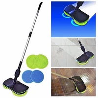 new spin maid rechargeable cordless powered floor cleaner scrubber polisher mop household cleaning tools