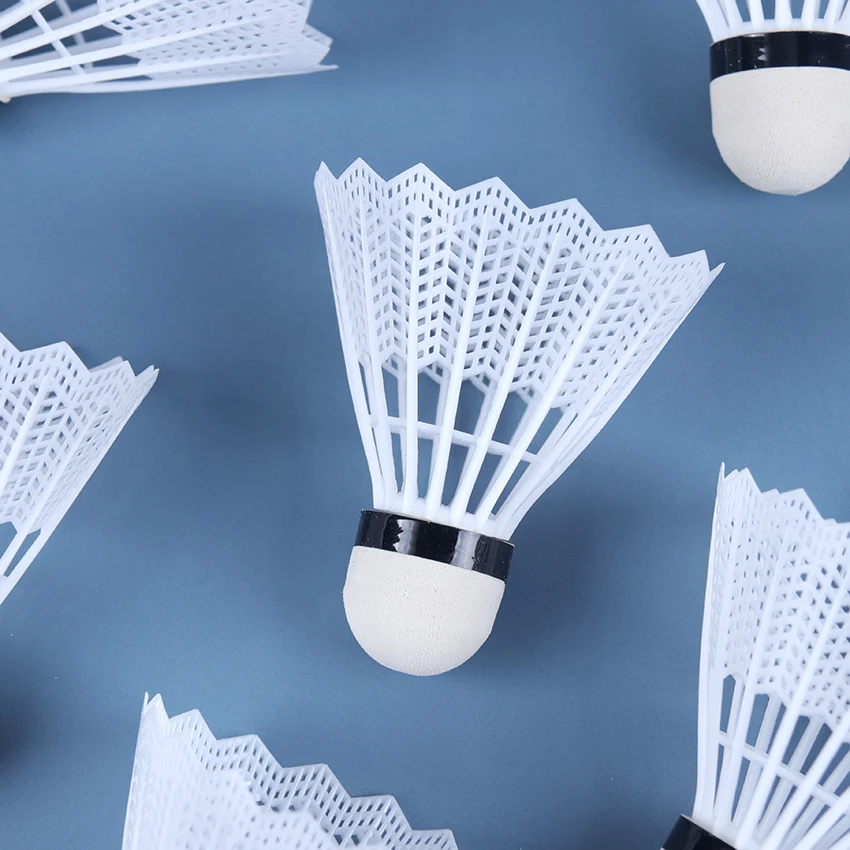 6 шт. наружная семейная спортивная экипировка, цветные перья для бадминтона, портативные воланчики с пластиковой головкой