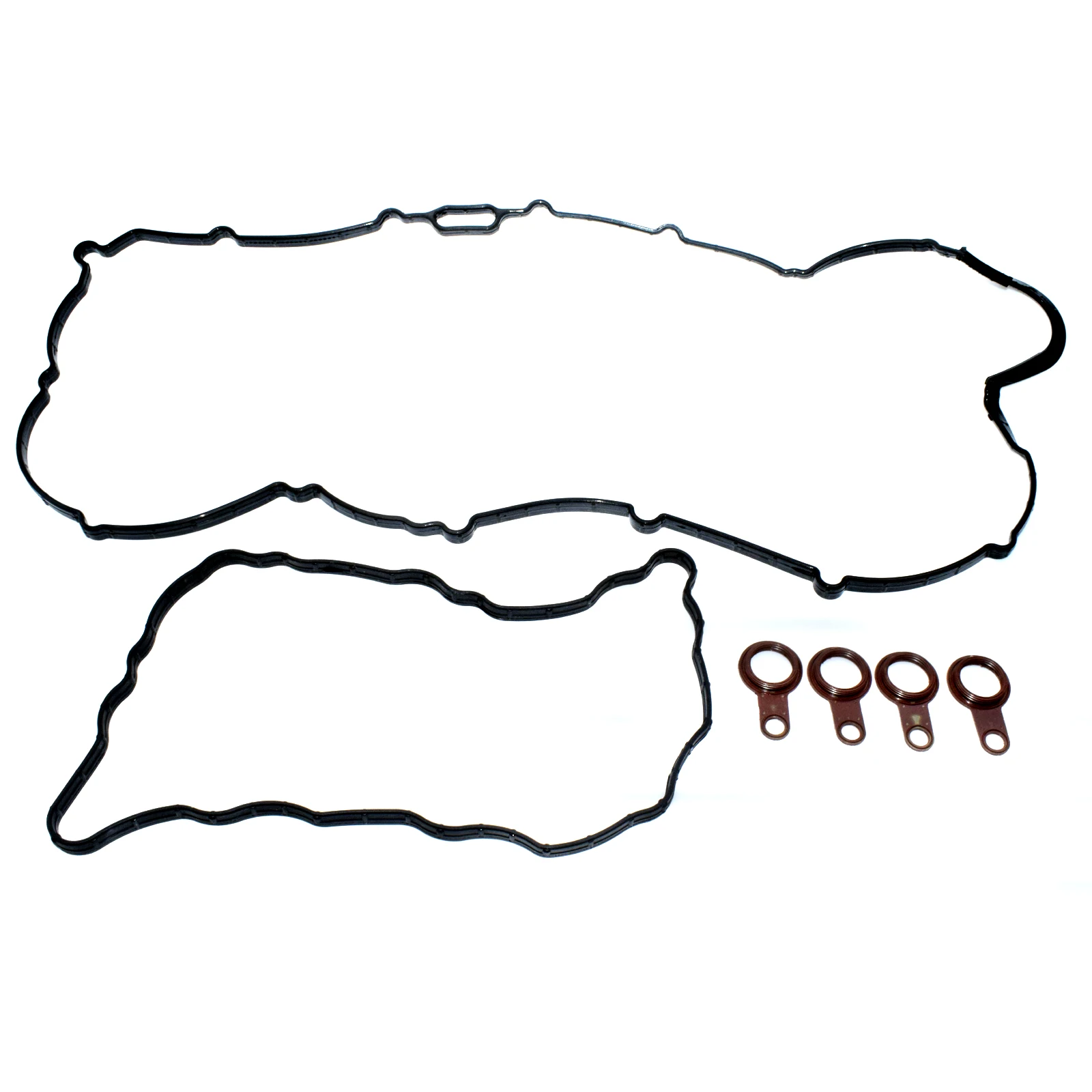 WOLFIGO Engine Valve Rocker Cover Gasket for Kia SPORTAGE Sorento HYUNDAI Ix35 Grand Santa Fe 224412F000 224432F000 22133-2F000 |