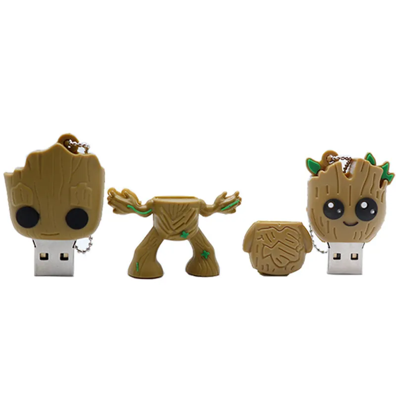 usb флешка 128 ГБ флеш карта 64 Гб памяти мультяшный супергерой флэш накопитель 4 8 16 32