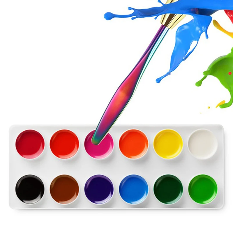 

Dual Ended Nail Art Acrylic UV Gel Extension Builder Flower Painting Pen Brush UV Gel Remover Spatula Stick Manicure Tool