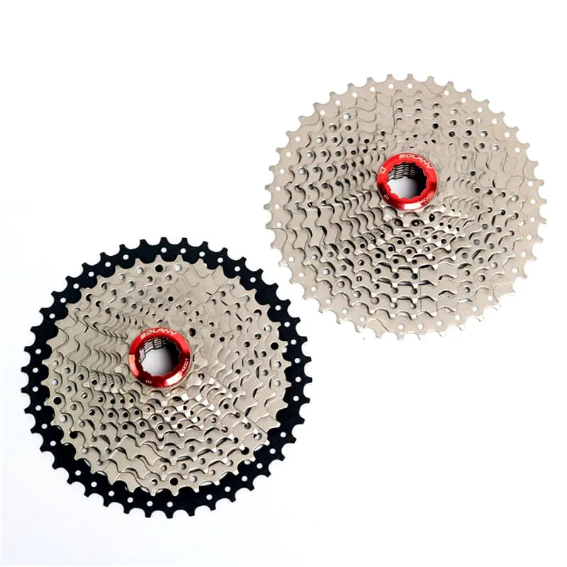 

BOLANY Ultra Wide Tooth Ratio Flywheel 11 speed Road Bike Cassette Sprocket Freewheel 11-40/42T