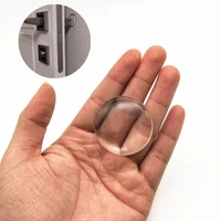 6pc silicone stopper door handle knob protector self adhesive bumper stickers silencer crash pad for furniture cabinet door stop