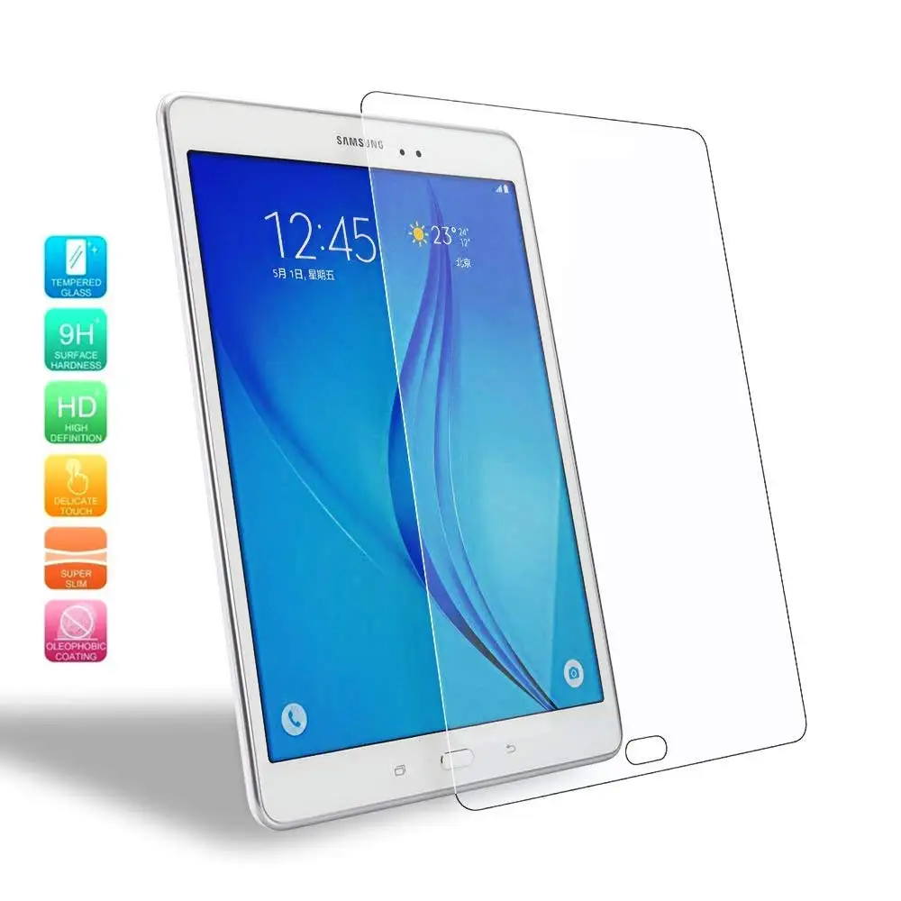 Закаленное стекло 9H HD для планшетов Samsung Galaxy Tab A диагональю 9 7 дюйма | Компьютеры и