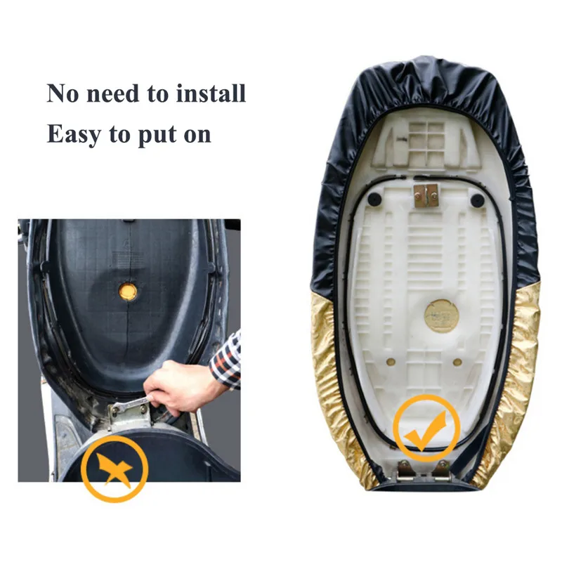 1 шт. чехол для сиденья мотоцикла водонепроницаемая Солнцезащитная подушка