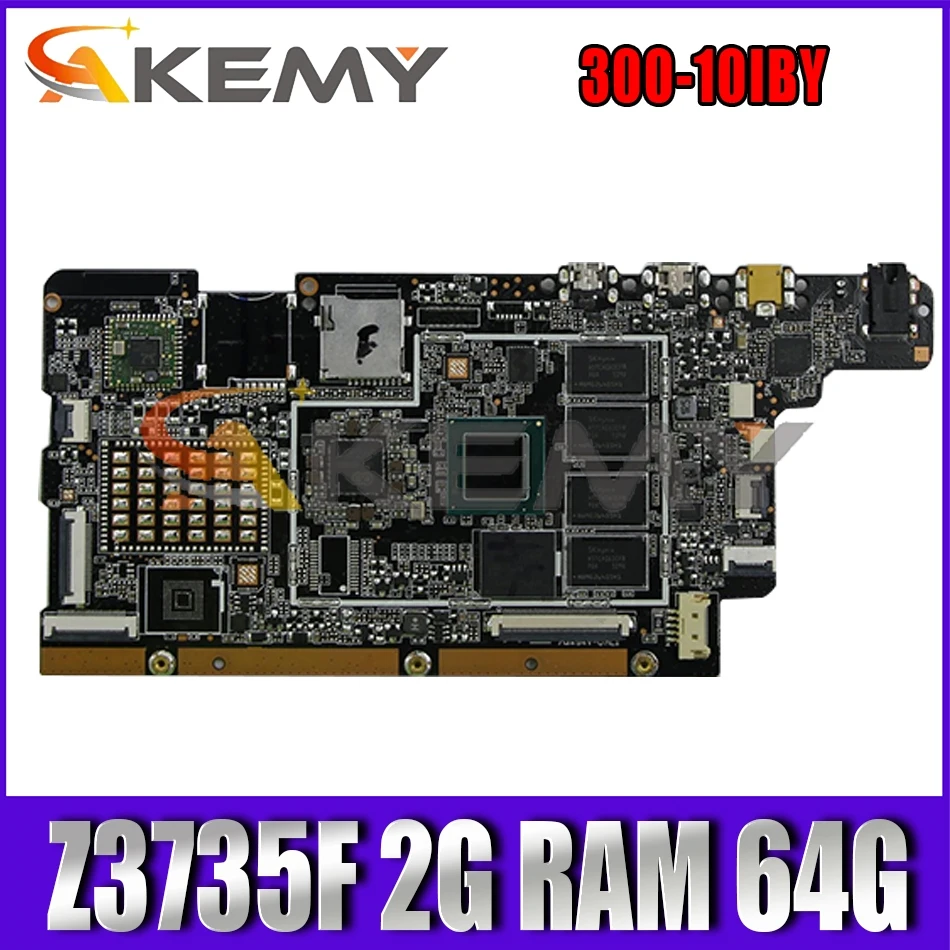 

Akemy M1205BFP-MB-V1.4 For Lenovo MIIX300-10IBY MIIX 300-10IBY Laptop Motherboard CPU Z3735F 2G RAM 64G SSD 100% Test