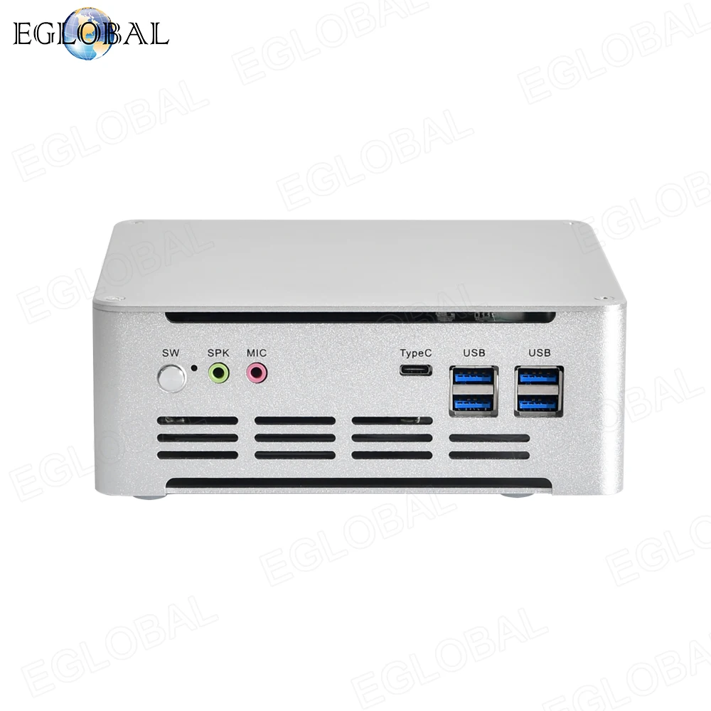 Мини-ПК Eglobal Intel Core процессор 2 * DDR4 M.2 SSD HDMI DP 4K Type-C Wi-Fi Window 10 HTPC Minipc Nettop | Компьютеры и