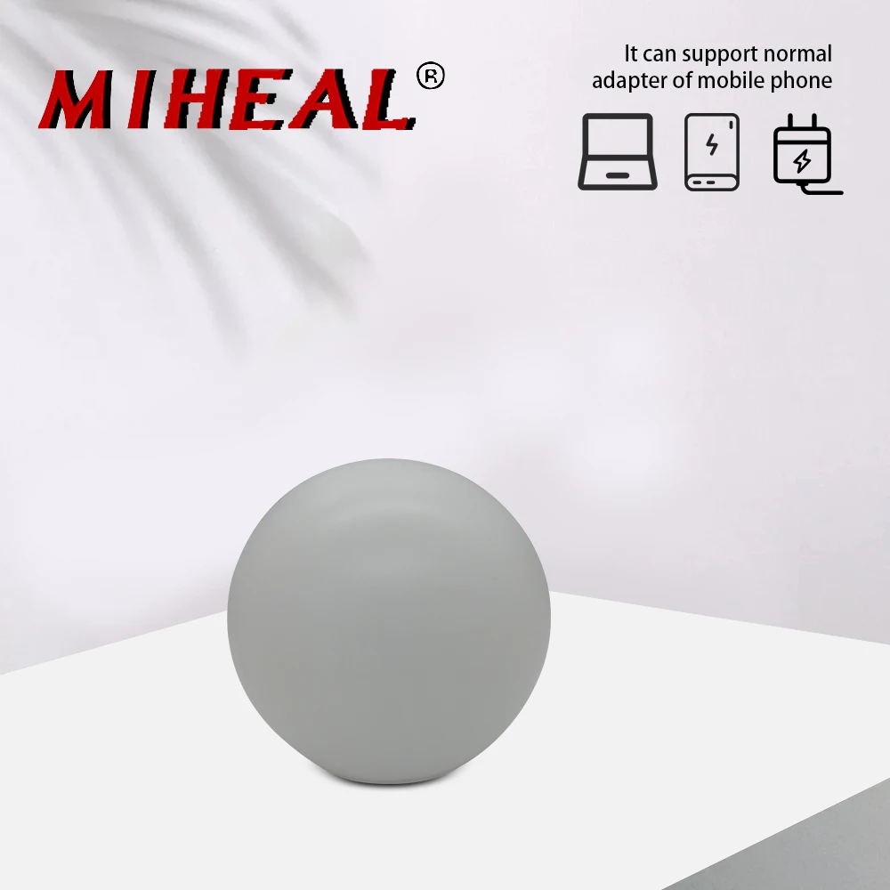 Перезаряжаемый светодиодный Ночной светильник в виде Луны 3 цвета с регулируемой