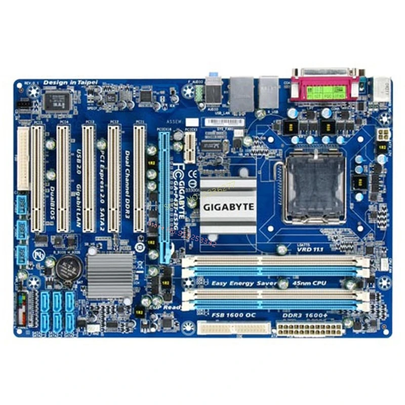 Материнская плата GIGABYTE GA-P43-ES3G P43 разъем LGA 775 для Core 2 Pentium DDR2 16 Гб ATX P43-ES3G б/у |