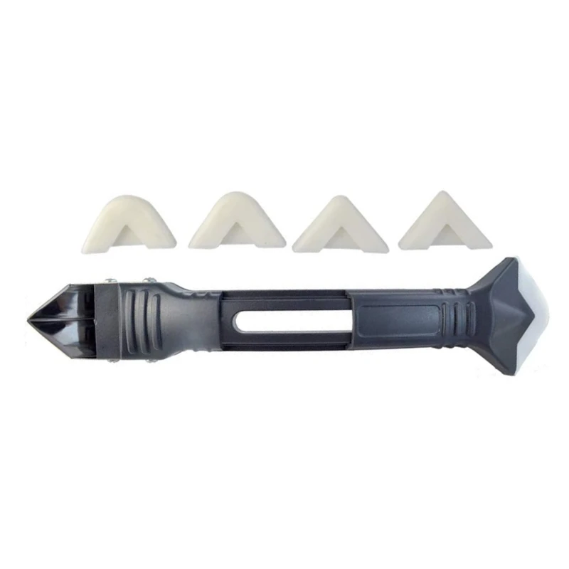 

18 Pieces Caulking Tool Kit Silicone Sealant Finishing Tool Grout Scraper Caulk Remover Caulk Nozzle