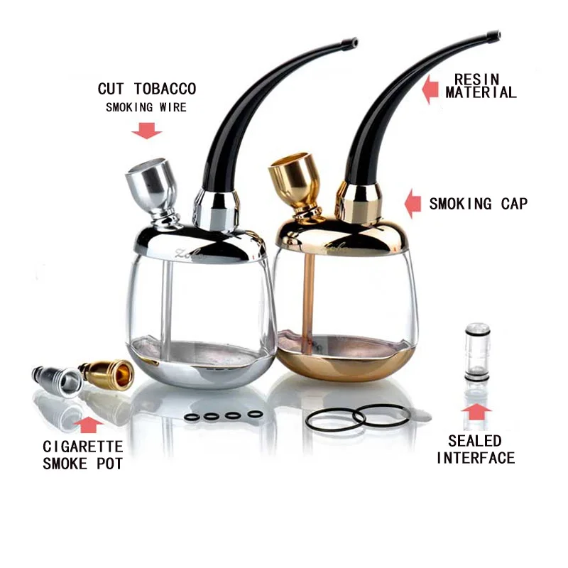 Metal hookah filter dual-use pipe tobacco cigar pot mouthpiece high-end mini smoking gadget | Дом и сад