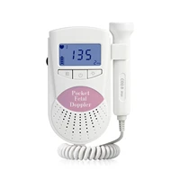 doppler fetal heartbeat detector household portable lcd display monitor for pregnant fetal pulse meter no radiation stethoscope