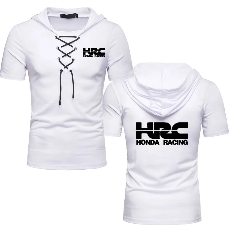 

Мужская хлопковая футболка с коротким рукавом, с принтом логотипа машины