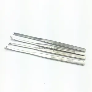 Круглая ручка из нержавеющей стали типа лопатка, носовая металлическая кость 3 мм, всего 4 шт.