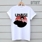 Футболка унаги додзё Росс из Friends Tv 90-х, крутая футболка с забавным дизайном, женская футболка для отдыха, модная уличная одежда