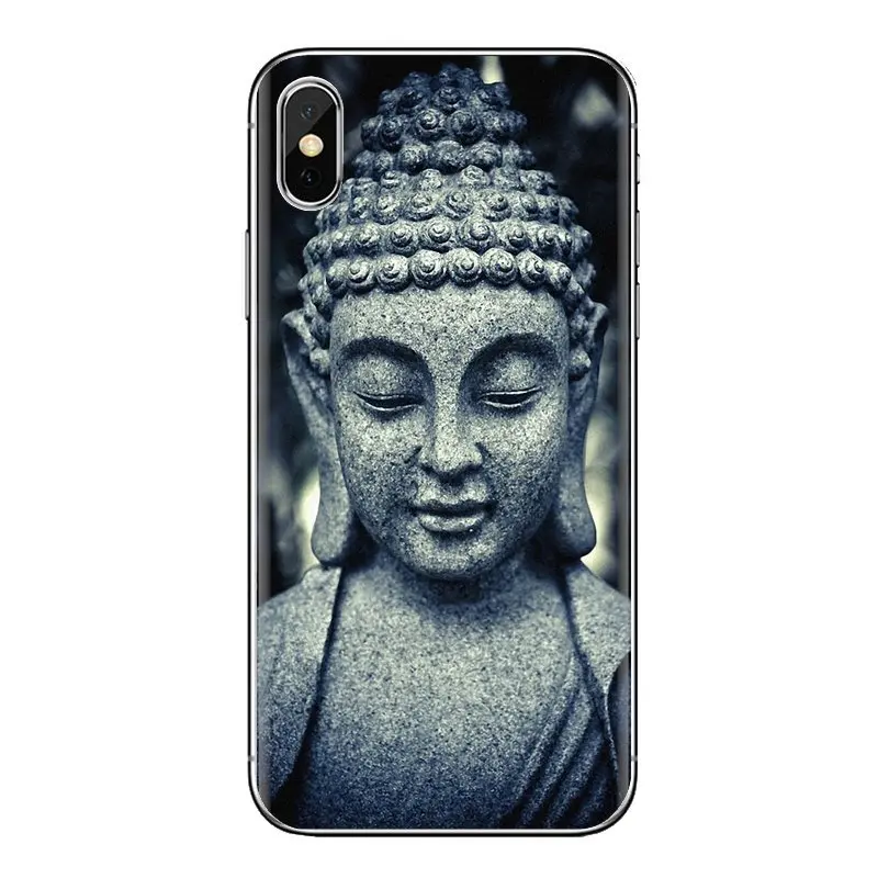 For Huawei G7 G8 P7 P8 P9 P10 P20 P30 Lite Mini Pro P Smart Plus 2017 2018 2019 Soft Transparent Shell Covers Buddha Bless You |