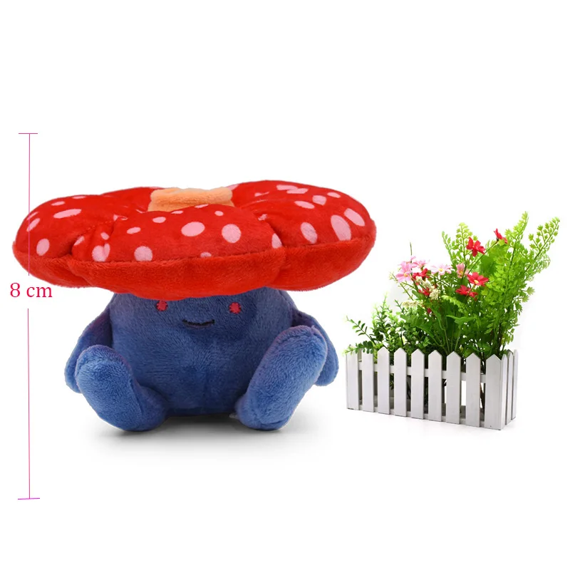 Vileplume Аниме Стиль Кукла Gyarados погремушка Scolipede Machop Gastly Kangaskhan Lucario чучела Peluche плюшевые игрушки Рождественский подарок - Цвет: Vileplume