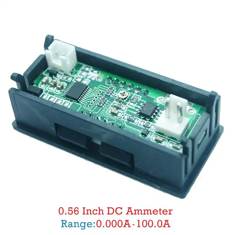 Светодиодный 4-битный Амперметр дюйма тестер тока для автомобиля и дома |