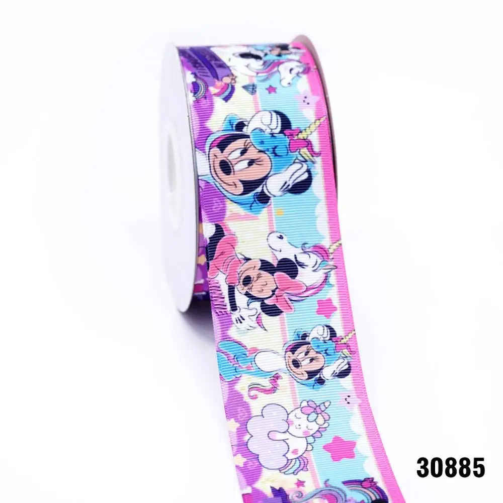 50 ярдов мультфильм напечатанный grosgrain ленты 30885
