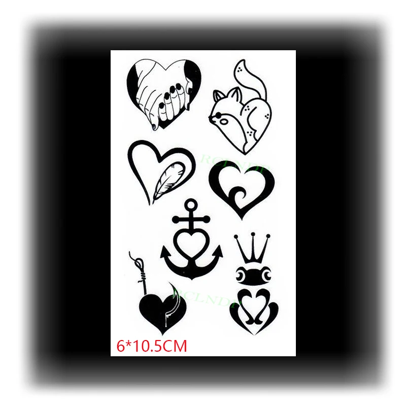 Водостойкая временная татуировка-наклейка встряхивать руки любовь кот лягушка